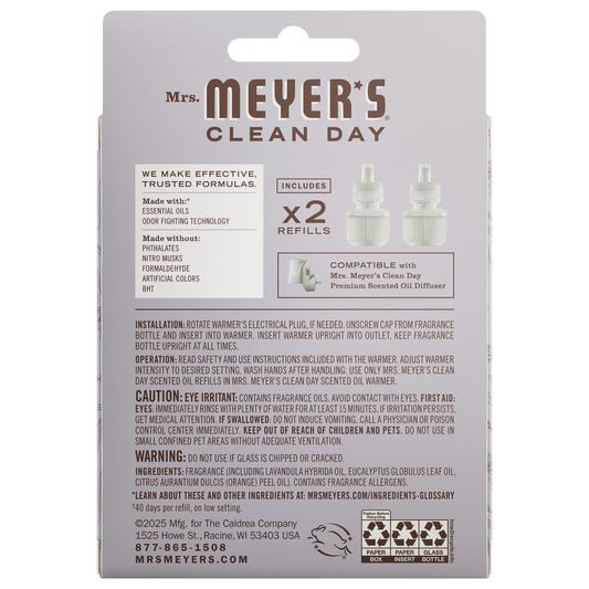 Lavender Plug In Scented Oil Refill, 2-Pack