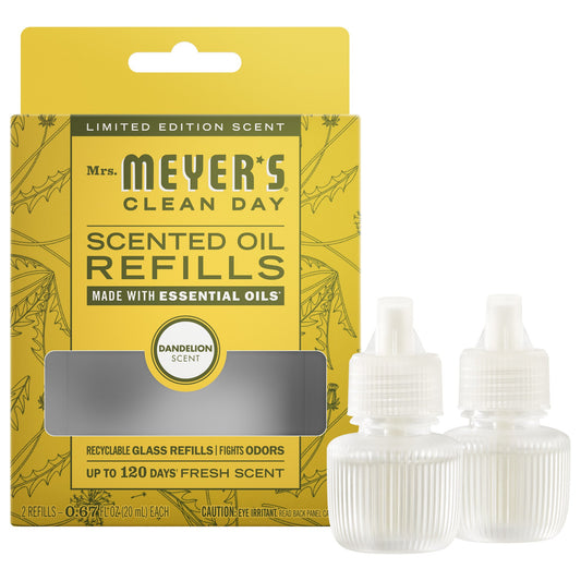 Dandelion Plug In Scented Oil Refill, 2-Pack