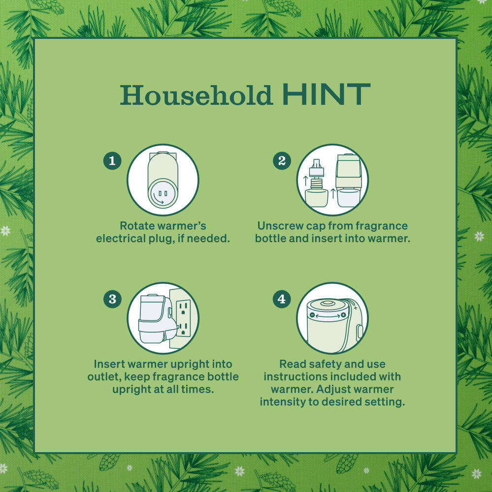 Iowa Pine Plug In Scented Oil Refill, 2-Pack