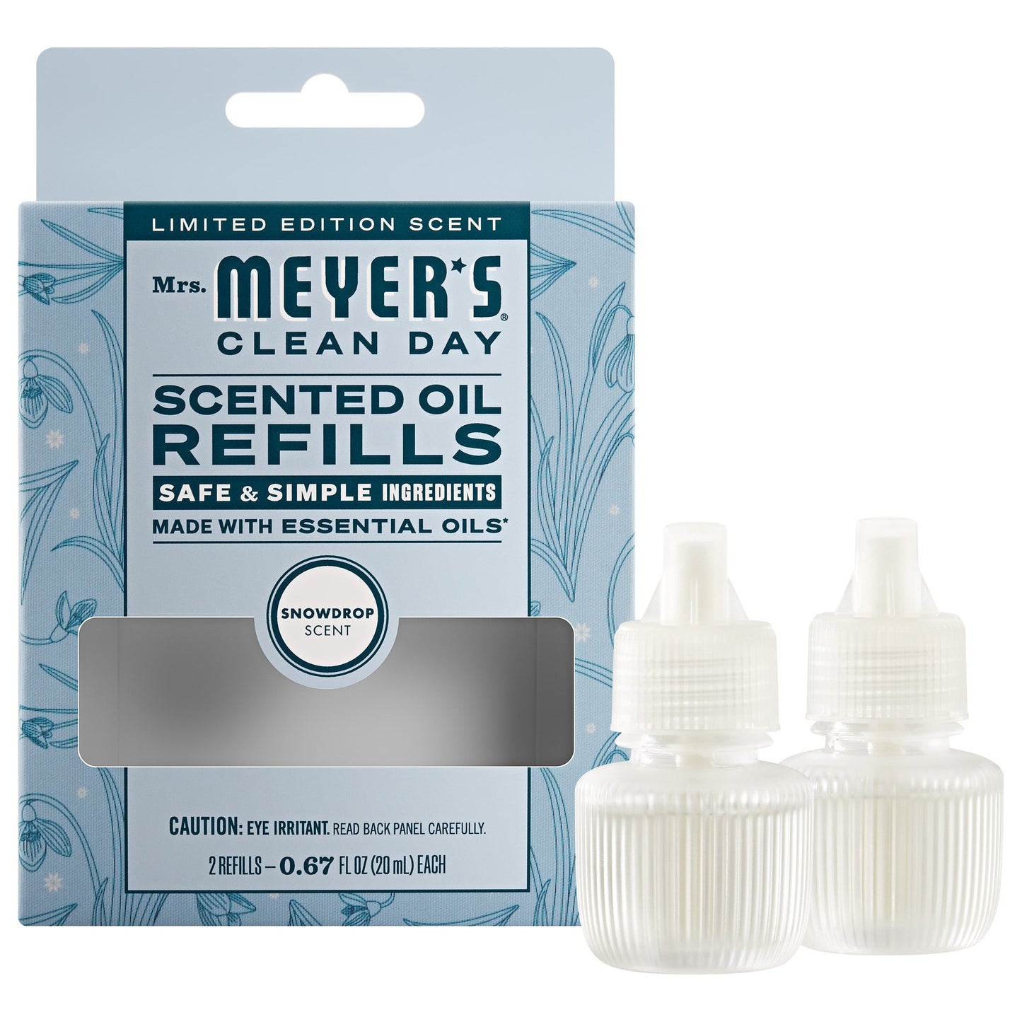 Snowdrop Plug In Scented Oil Refill, 2-Pack