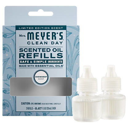 Snowdrop Plug In Scented Oil Refill, 2-Pack