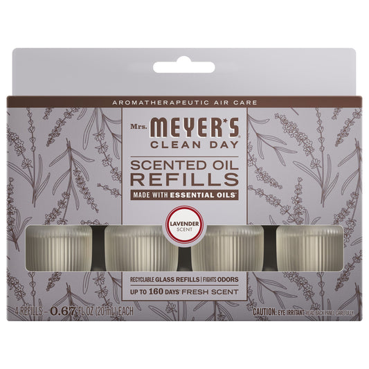 Lavender Plug In Scented Oil Refill, 4-Pack