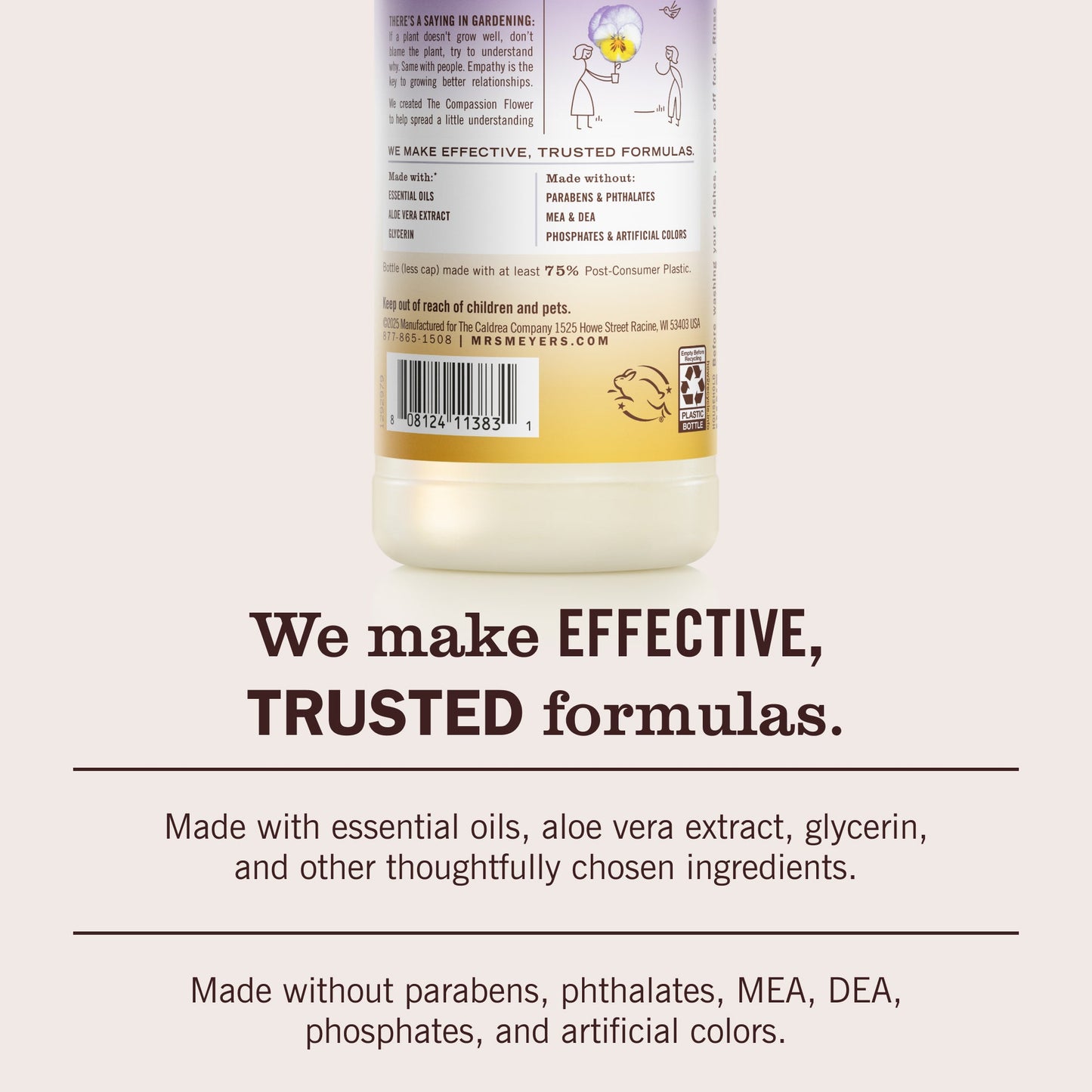 Compassion Flower Dish Soap