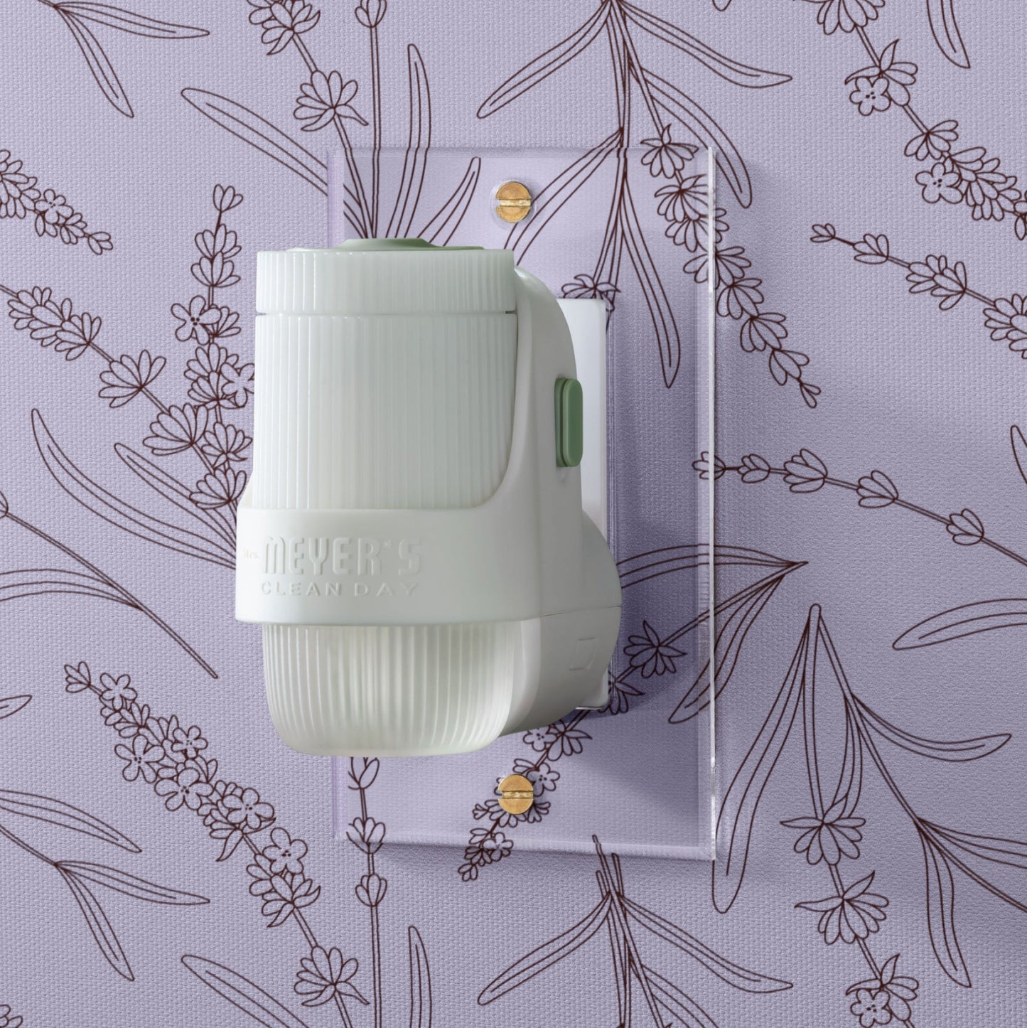 Lavender Plug In Scented Oil Warmer With Refill