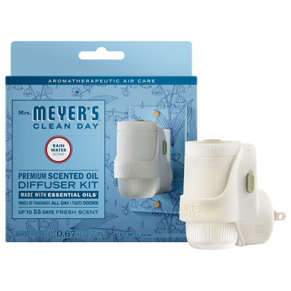 Rain Water Plug In Scented Oil Warmer With Refill