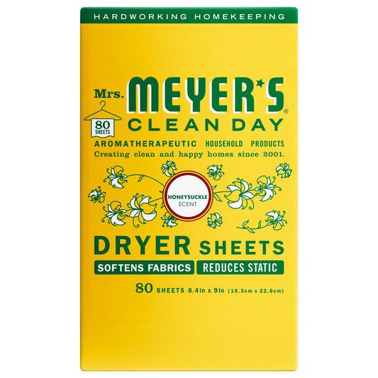 Honeysuckle Dryer Sheets