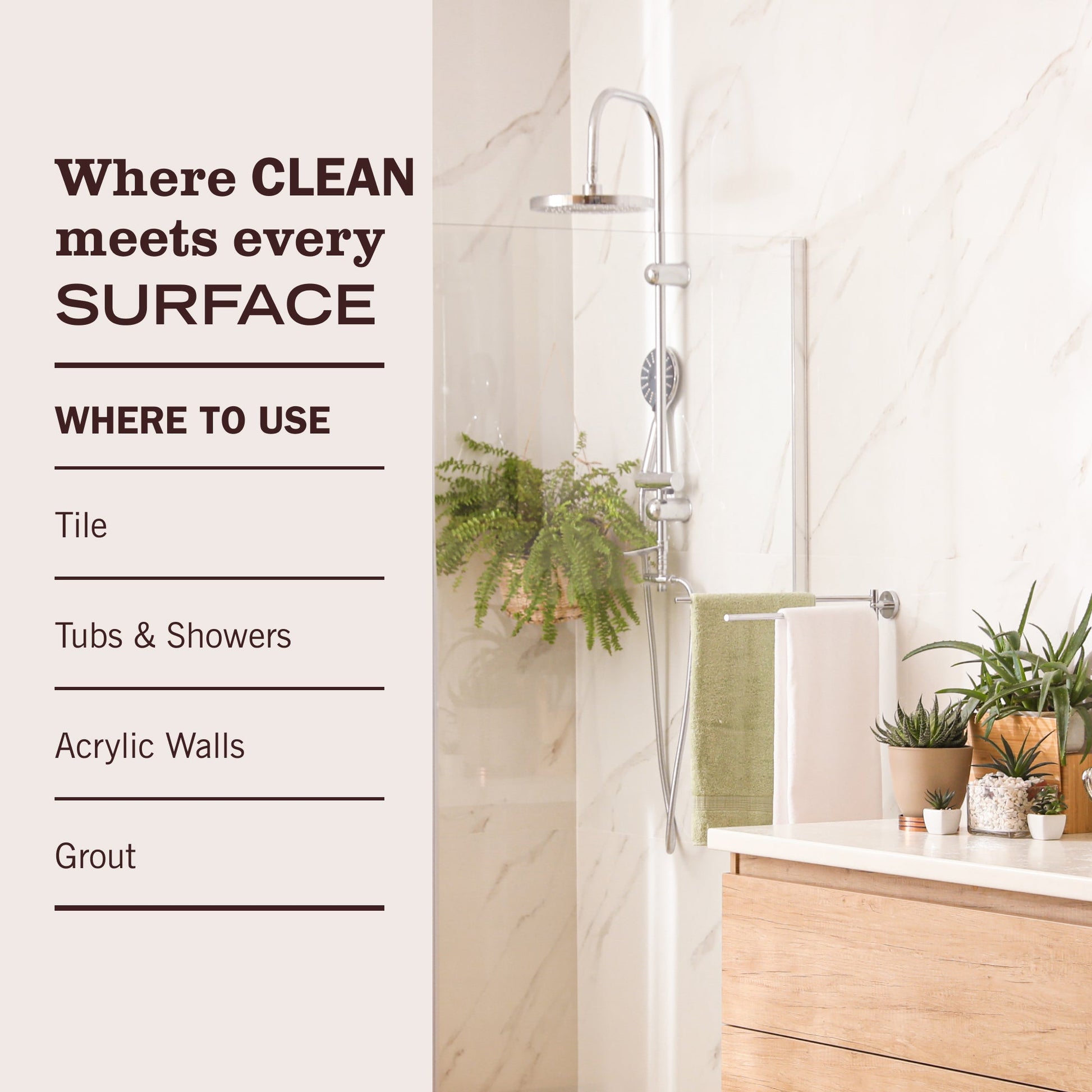 Lemon Verbena Probiotic Daily Shower Spray