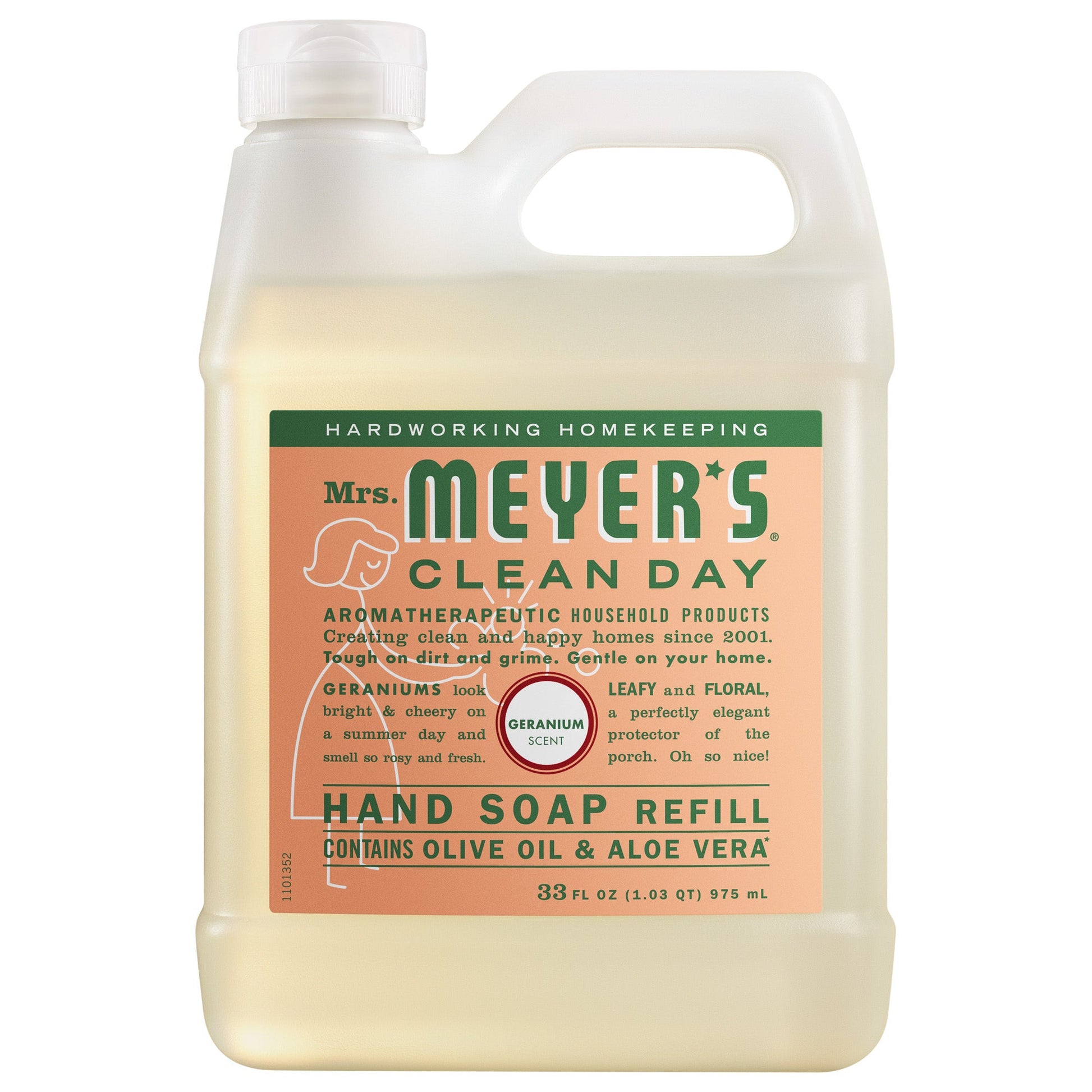 Geranium Liquid Hand Soap & Refill Set