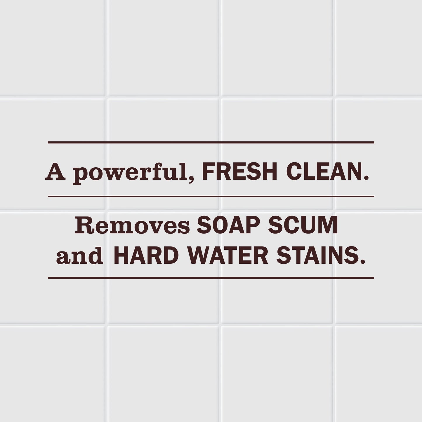 Lemon Verbena Tub & Tile