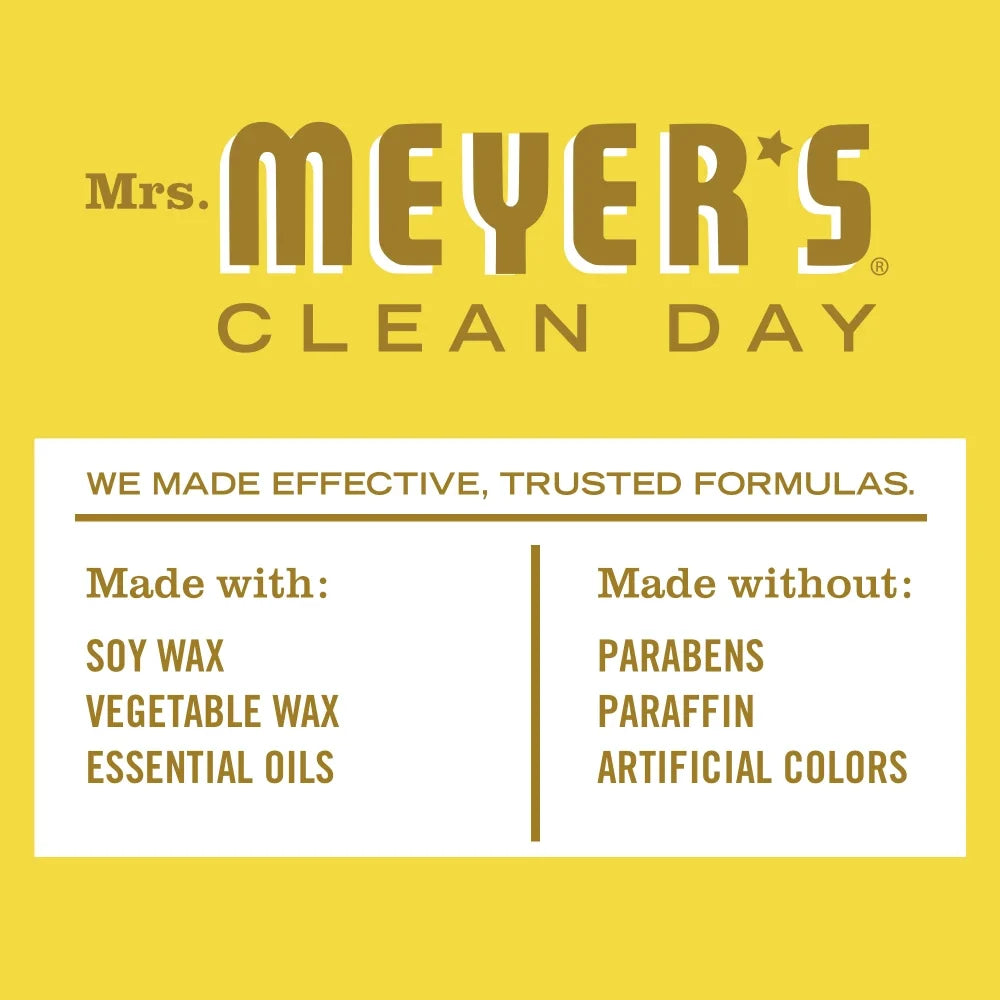 Daisy Tin Candle